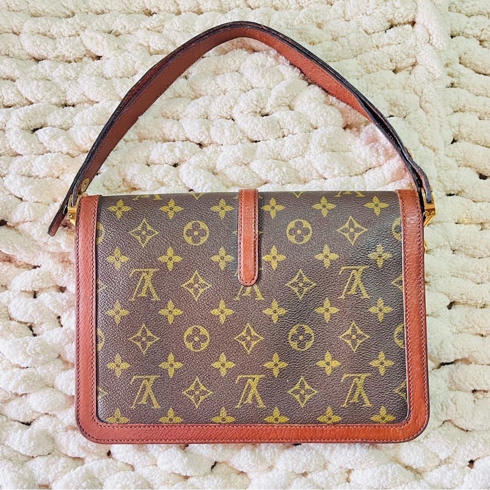 Rare LOUIS VUITTON Dauphine Sac Vendome Vintage Monogram Shoulder Bag - Picture 3 of 15